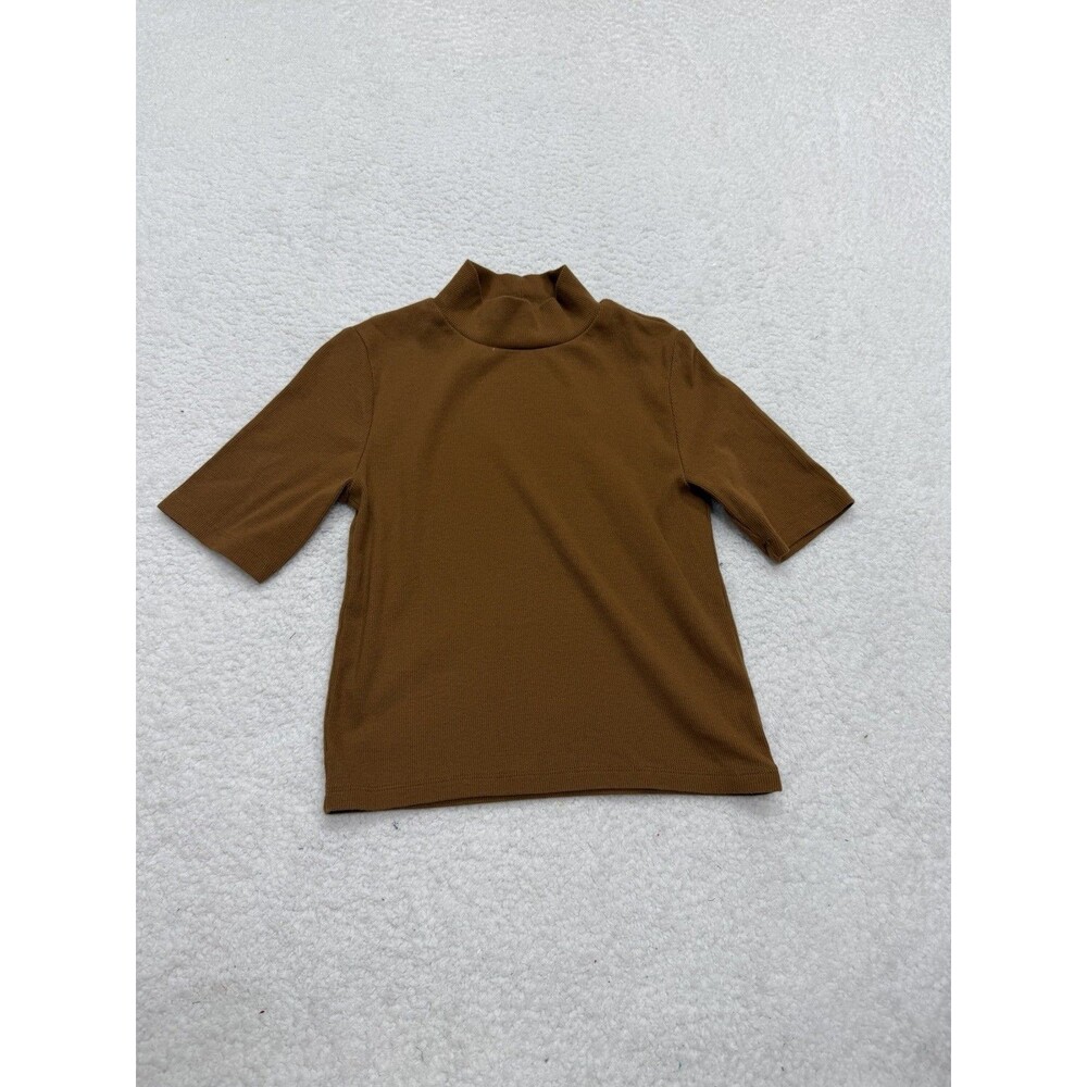 Gap Teen Top Brown Girl High Neck Casual Size 14
